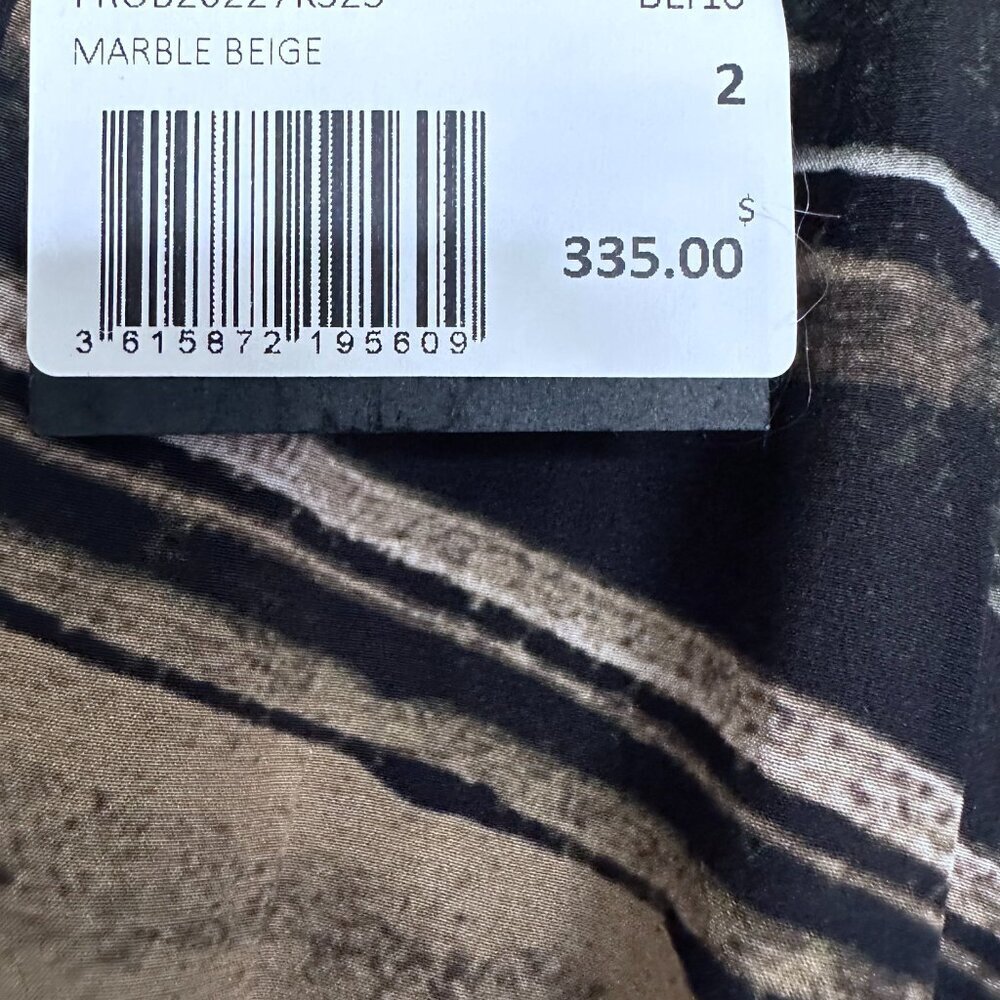 NWT | The Kooples | Silk | Marble Print | Mini Dress - Picture 10 of 12